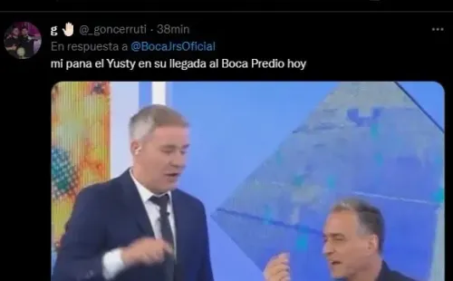 La reacción de los hinchas.