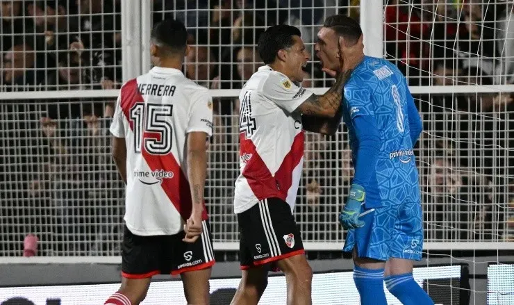 Franco Armani y Enzo Pérez, los capitanes.