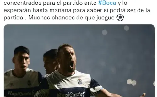 Alemán, la figura de Gimnasia que parecía descartada y podría llegar vs. Boca.