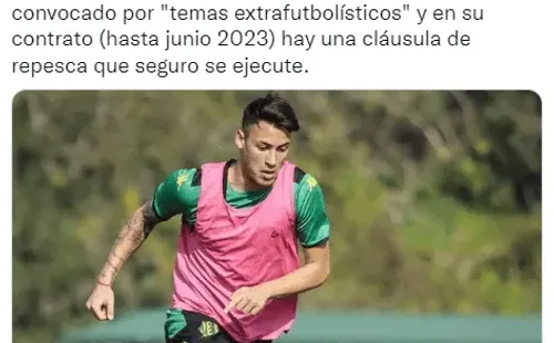 El primer refuerzo de River para 2023.