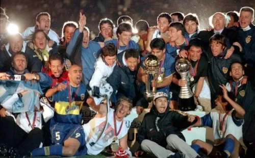 La Copa Intercontinental 2000, uno de los títulos más importantes en la historia de Boca (Foto: Getty Images)