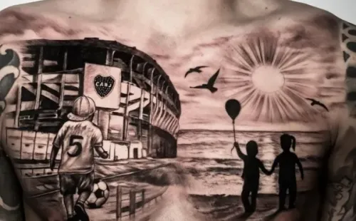 El tatuaje de Paredes.