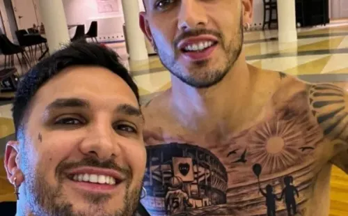 El tatuaje de Paredes.