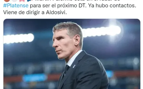 Martín Palermosuena para reemplazar a De Felippe en Platense.