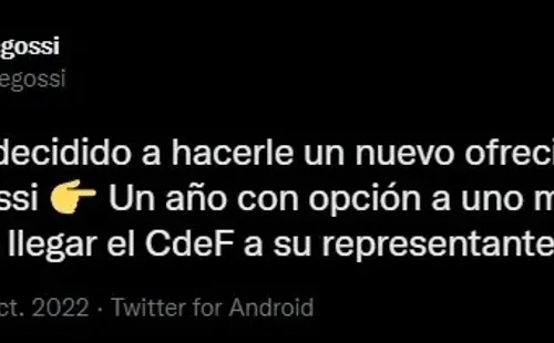 La nueva oferta para Rossi.