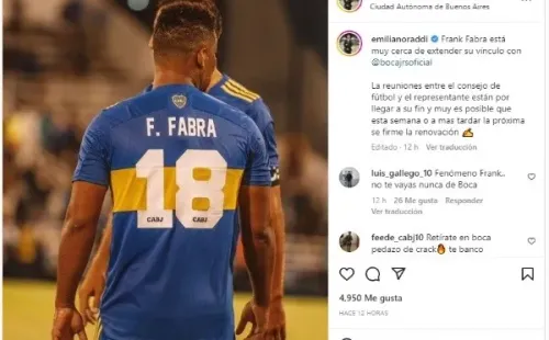 La situación de Fabra.