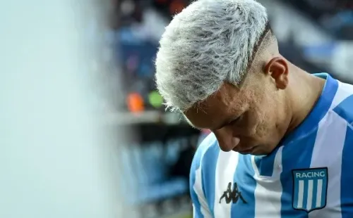 Enzo Copetti se pierde el choque de Racing frente a Boca por la final del Trofeo de Campeones 2022 (Foto: Getty Images)