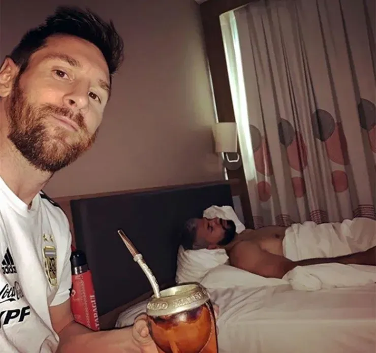 Con quién compartirá habitación Messi en la concentración de Qatar 2022.