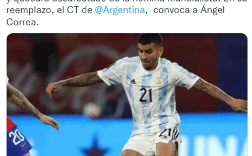 Nico González, una baja que duele.