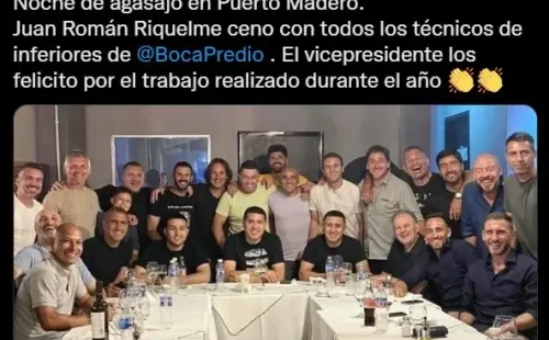 La cena de Boca Predio.