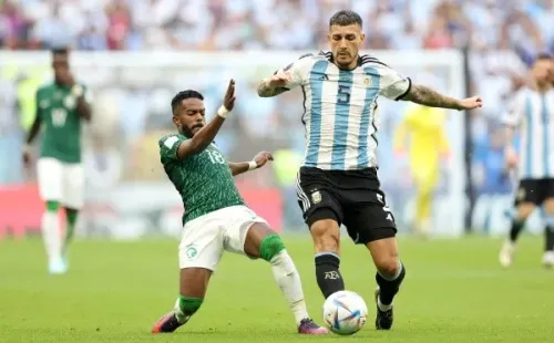 Paredes vs Arabia (Foto: Getty)