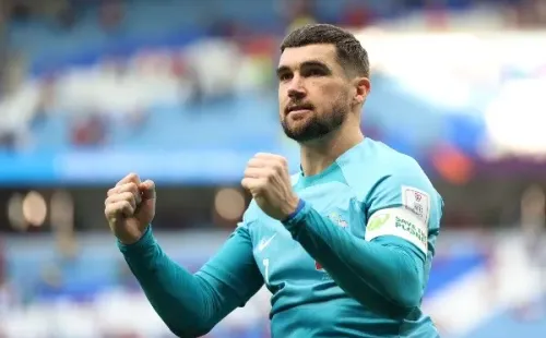 Mathew Ryan, arquero, capitán y una de las figuras de la Selección de Australia (Foto: Getty Images)