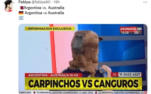 Los mejores memes de Argentina vs. Australia.