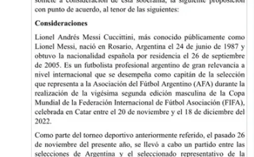 En México buscan declarar