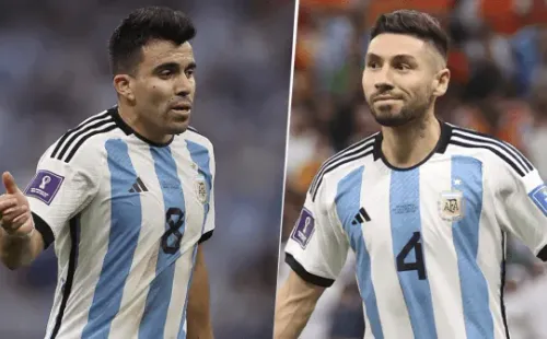Marcos Acuña y Gonzalo Montiel se pierden el duelo de Argentina ante Croacia (Foto: Getty Images)