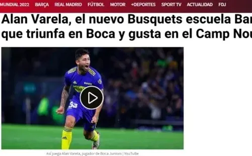 La noticia de Sport.