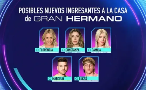 Los posibles nuevos participantes de GH