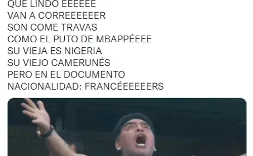 “Escuchen, corran la bola”: qué dice la canción de los hinchas de Argentina.