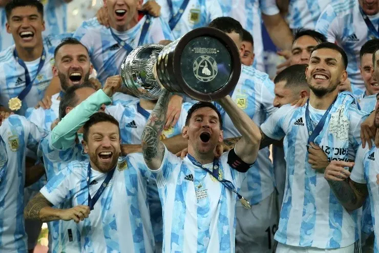 Todos los títulos de Messi con la Selección Argentina.
