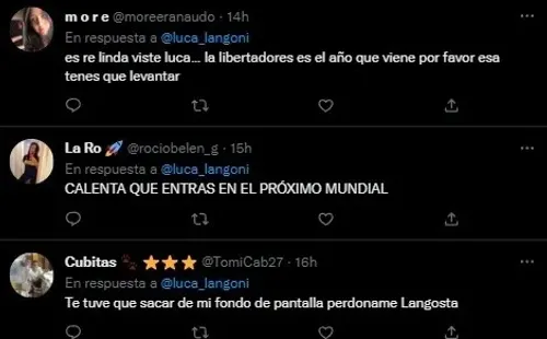 Las respuestas de los hinchas.
