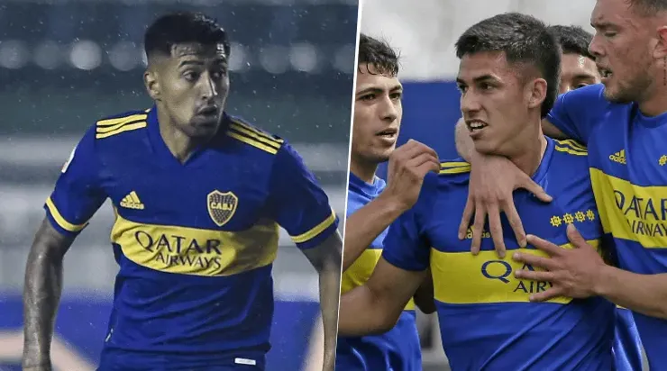 Montes y Giampaoli, sin oportunidades con Ibarra. (Fotos: Getty/Boca)