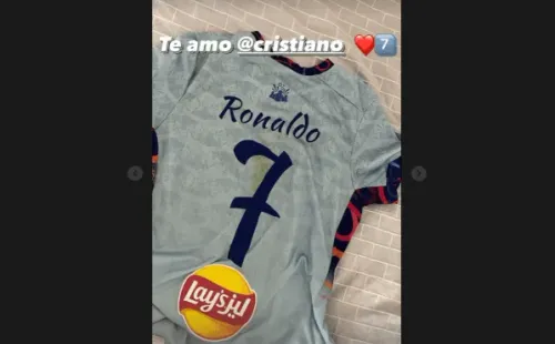 La historia de Santino Gallardo en Instagram.