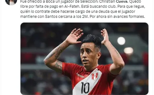 A Boca le ofrecieron un jugador de Selección.