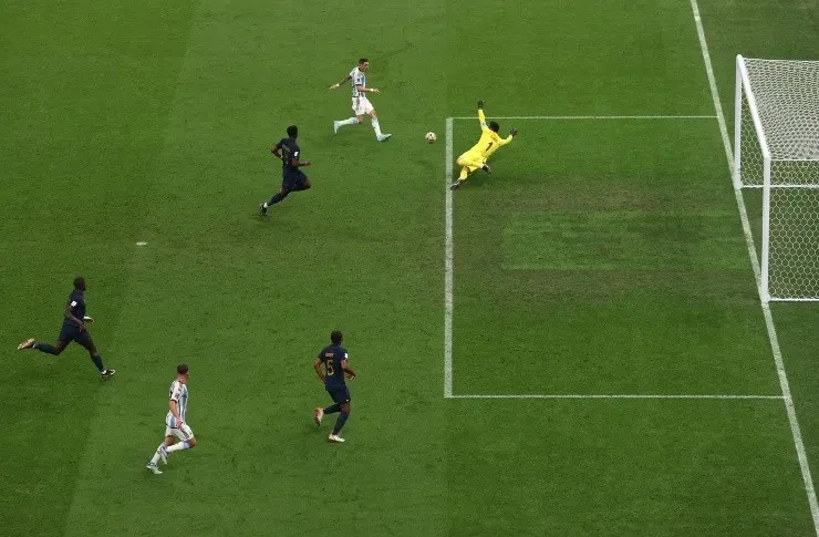 El golazo de Di María en la final del Mundial.