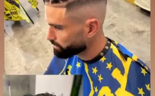 Orsini pasó por el peluquero y algunos hinchas lo destrozaron.