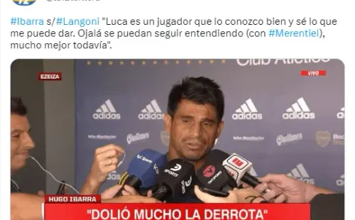 A Ibarra le consultaron por el jugador más pedido y no dudó.