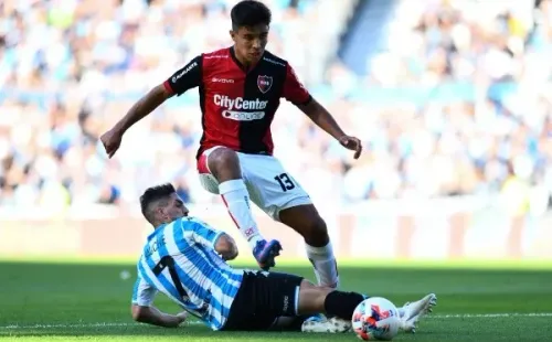 Juan Sforza, puro talento para Newell's. (Foto: Getty)