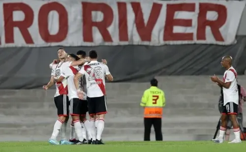 River brindó un verdadero concierto en Núñez. (Foto: Getty)