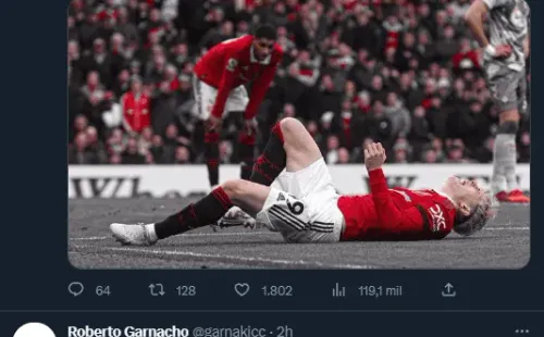 Los preocupantes tuits del hermano de Garnacho