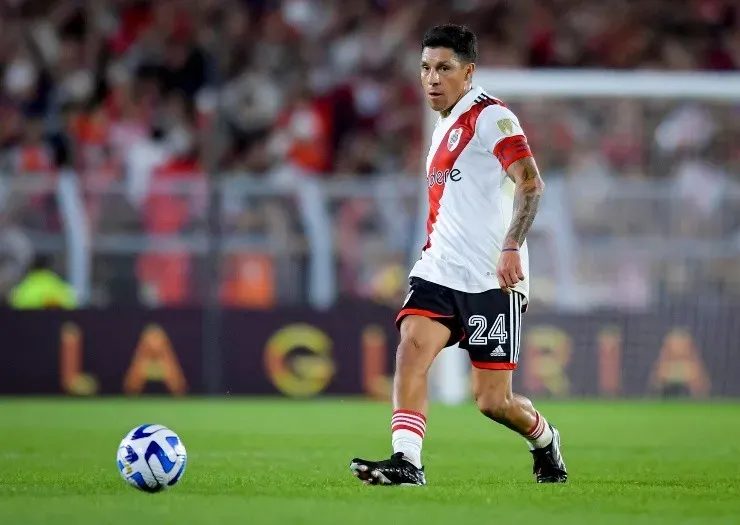 Enzo Pérez, el motor de River (Getty)