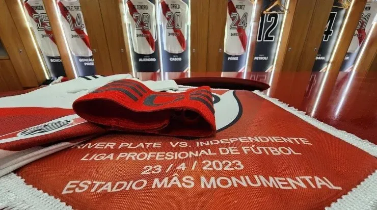 Todo listo en el Monumental. (Foto: Prensa River)