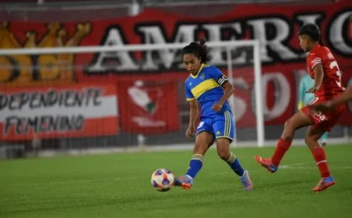 Mayorga la controla. Boca Oficial