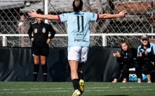 Núñez, la goleadora del torneo. Prensa UAI Urquiza