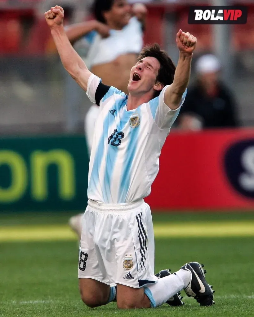 5 Messi, campeón mundial Sub 20 2005
