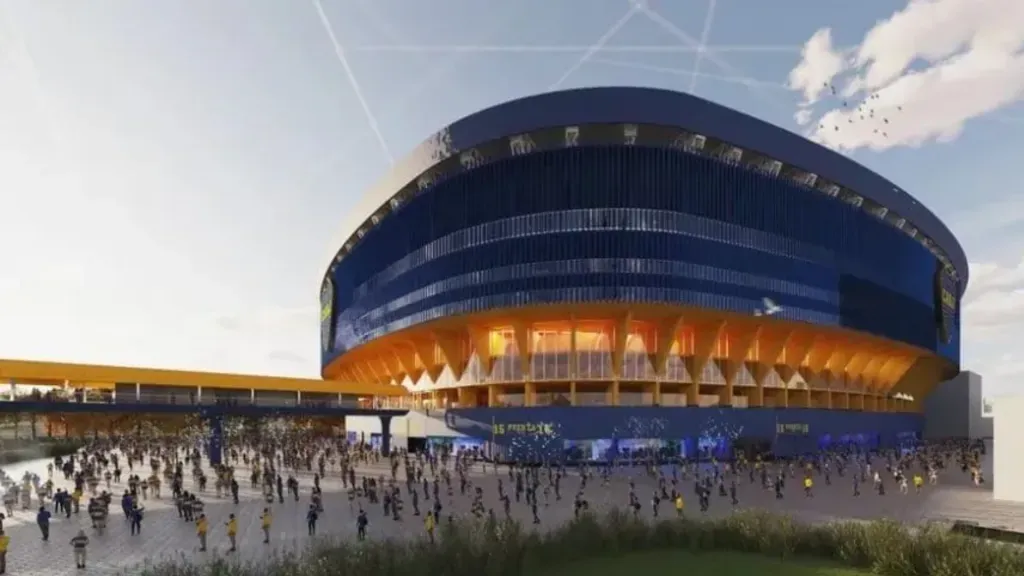 Render de La Nueva Bombonera en Casa Amarilla