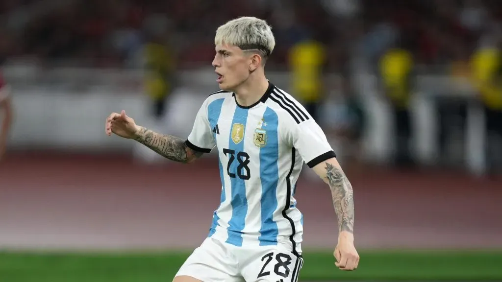 Garnacho, la joven perla argentina. (Foto: Getty)