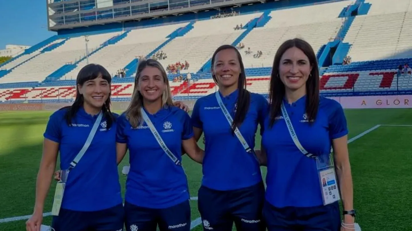 Milone, Fortunato, De Almeida y Di Iorio.