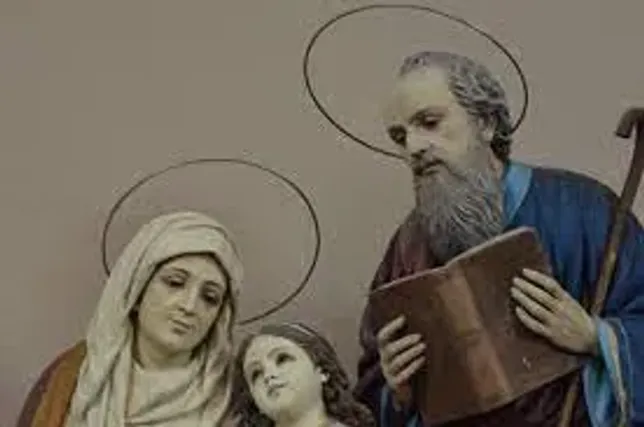 San Joaquín y Santa Ana eran los padres de la Virgen María.