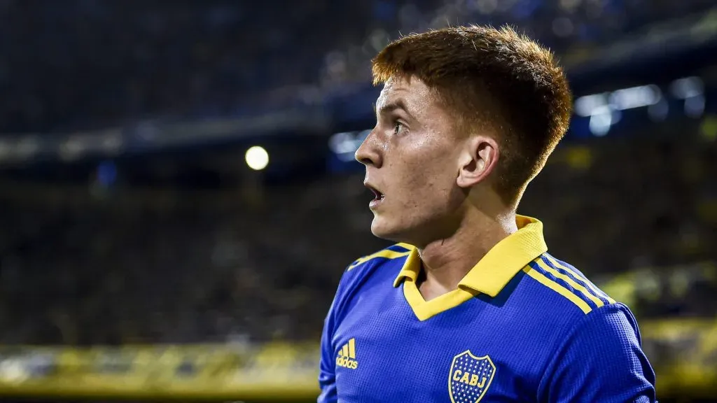 Valentín Barco, uno de los jugadores más importantes de Boca. (Foto: Getty)