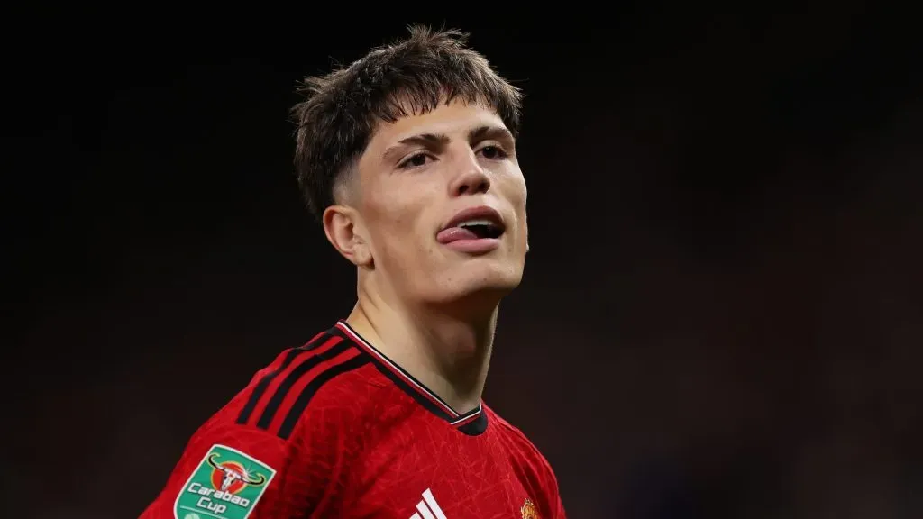 Alejandro Garnacho, un joven maravilla. (Foto: Getty)