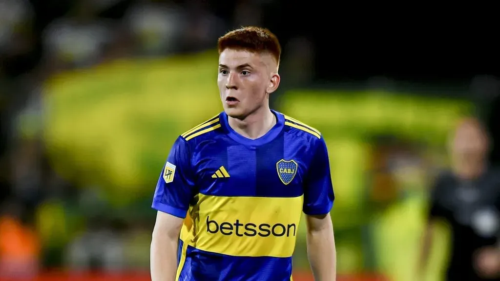 Valentín Barco, la revelación del fútbol argentino. (Foto: Getty)