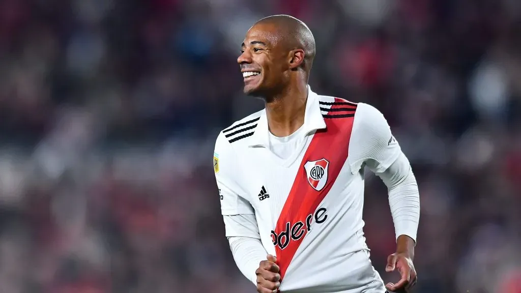 De La Cruz, pieza clave de River. (Foto: Getty Images)