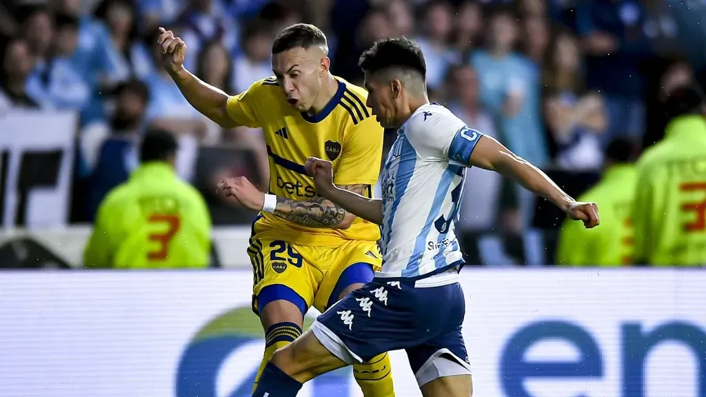Racing se quedó con los tres puntos ante Boca. (Foto: Getty)