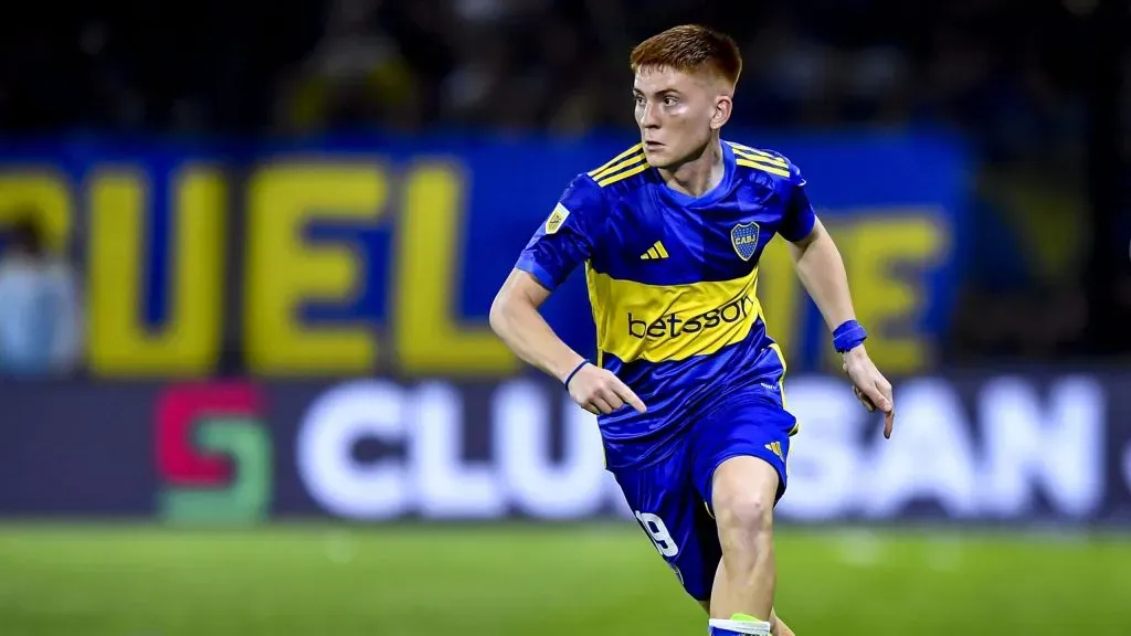 Valentín Barco, la joya de Boca. (Foto: Getty Images)