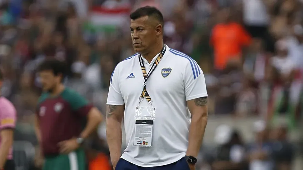 Almirón en la final de la Libertadores