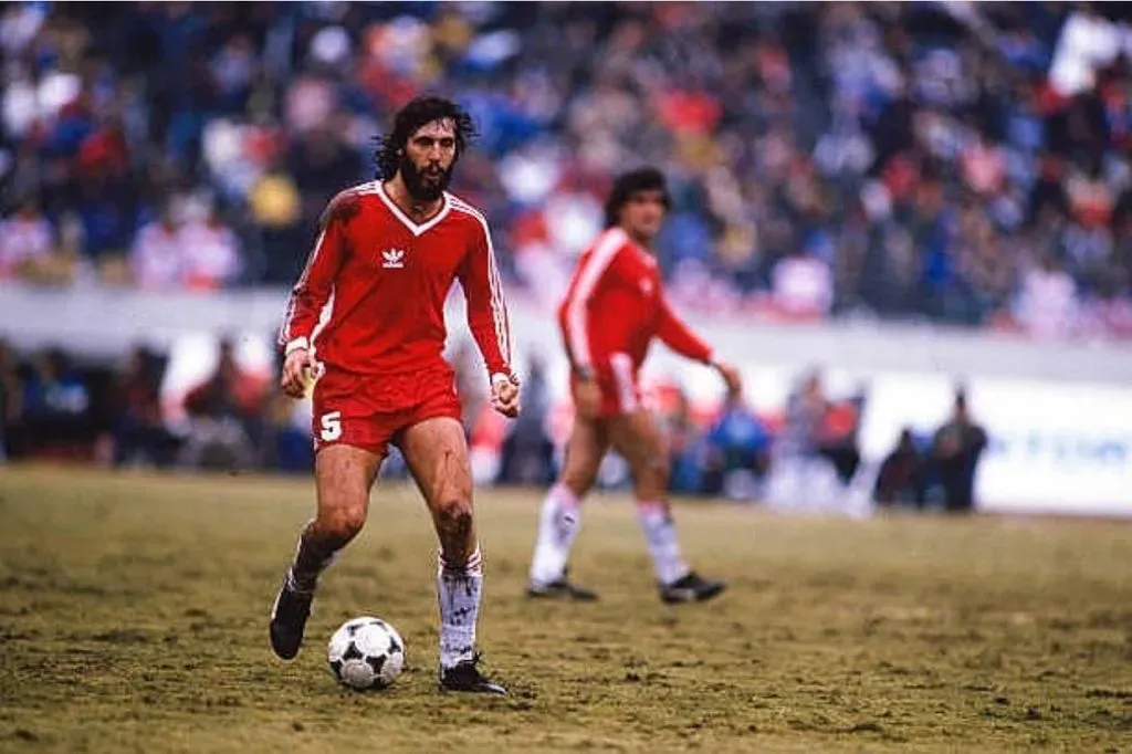 Batista, una leyenda en Argentinos. Foto: IG Batista